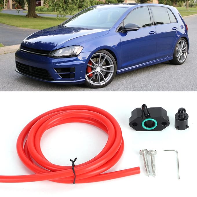 Aluminium Auto Turbo Boost Tap Kit Vacuüm Adapter Geschikt voor A1 1.4TST EA211 Motor