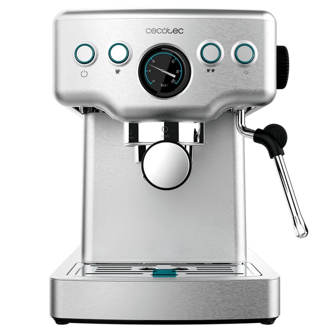 Machine a café - CECOTEC - Power Espresso 20 Barista Mini - 1465 W - 20 bars - 1,8 L - Inox