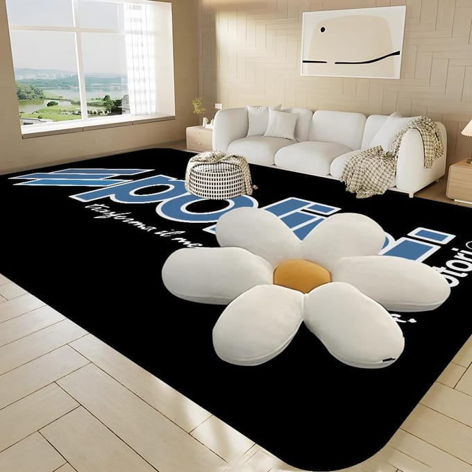 P-Polini-Italy S-Scooter Vloermat Goedkoper Antislip Modern Woonkamer Balkon Bedrukte Bedmatten 60*90cm