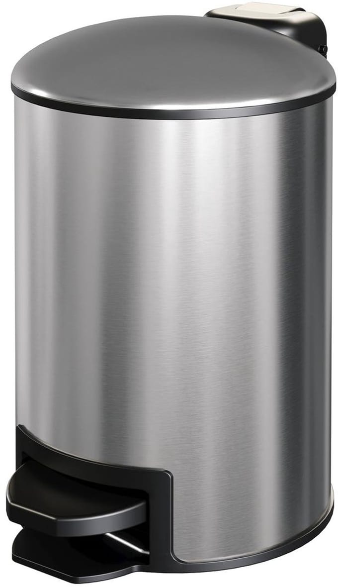 Brauer Pedaalemmer - 3 Liter - Rvs Geborsteld