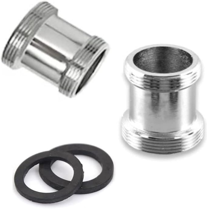 Messing Kraan Adapter - 22mm naar 21mm NPT Draad - Waterzuiveraar Connector voor Sink Kraan
