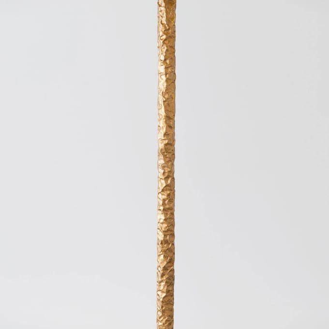 Holländer Cancelliere Rotonda chintz vloerlamp zwart/goud