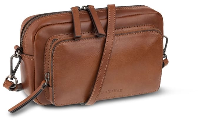 Bag2Bag Schoudertasje Uta Cognac