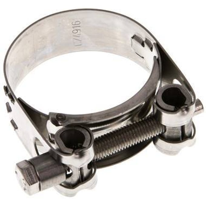 43 - 47 mm Slangklem van Rvs 304 met een 20 mm band - Norma