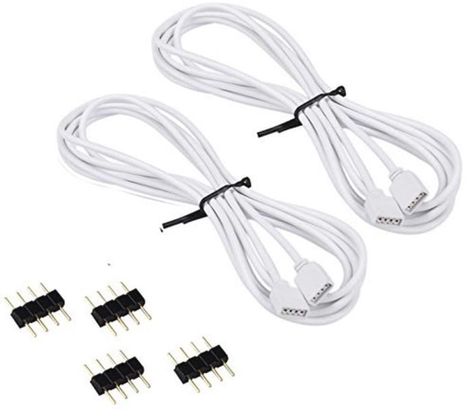 RGB LED Verlengkabel 1,5m - 4-Pins Verbinding voor SMD 5050/3528 Strips