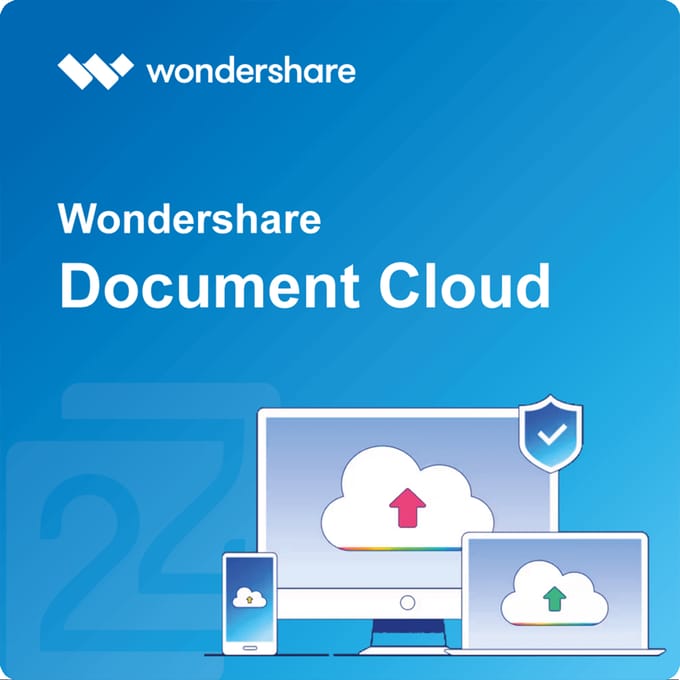 Wondershare Document Cloud Nieuwe Aankoop