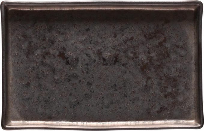 Costa Nova & Casafina - Rechthoekige schaal 'Lagoa' (Bruin, 18.5cm)