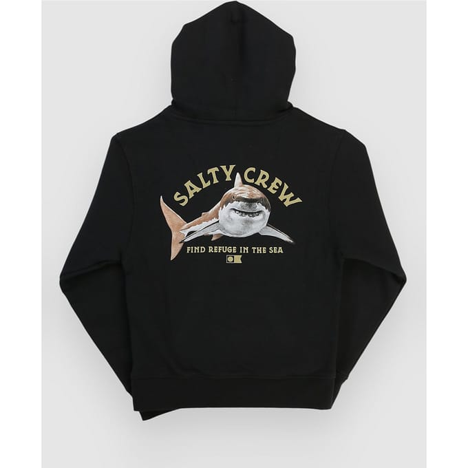 Salty Crew Lurking Kids Hoodie zwart
