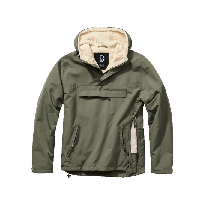 Brandit Windbreaker - Windbreaker Sherpa - L tot XXL - voor Mannen - olijf