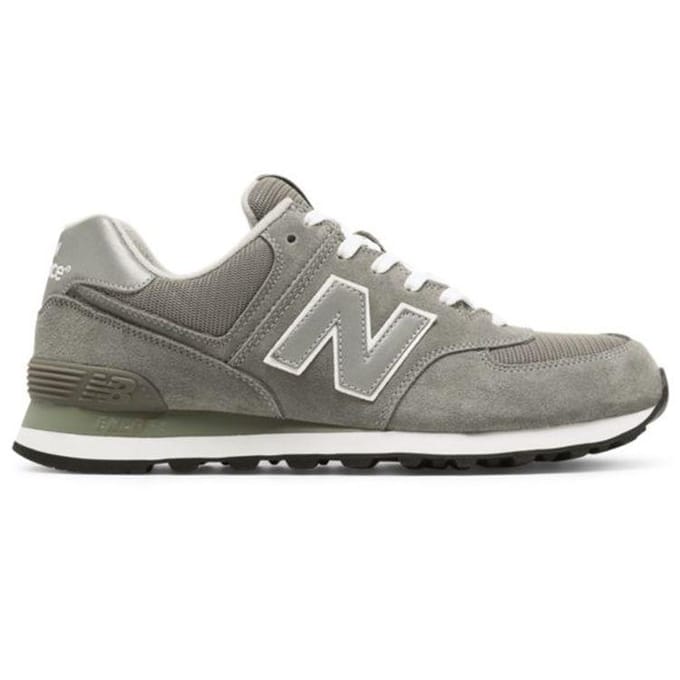 New Balance 574 Grijs Dames Sneakers Wit W574GS 35 gray