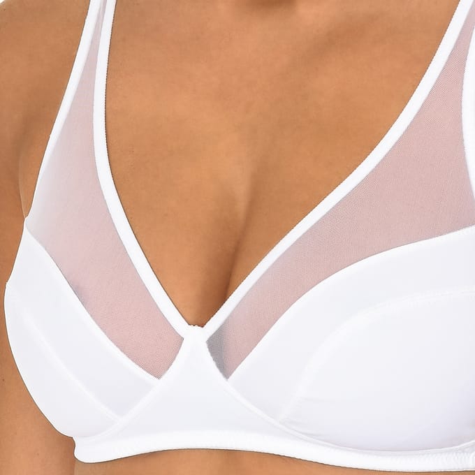 Bh zonder draad met elastische zijkanten 04974 vrouw