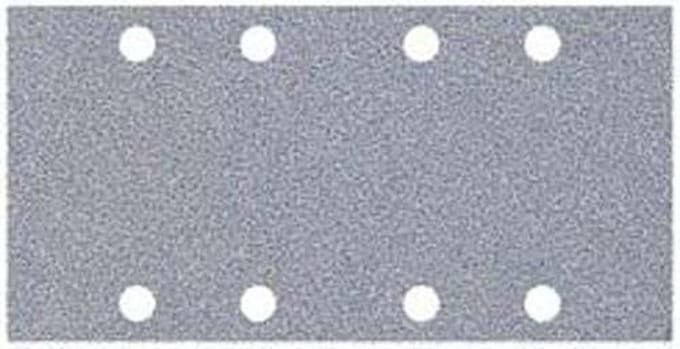 Wolfcraft 1122000 Oscillerend schuurpapier Met klittenband, Geperforeerd Korrelgrootte (num) 80 (l x b) 185 mm x 93 mm 10 stuk(s)