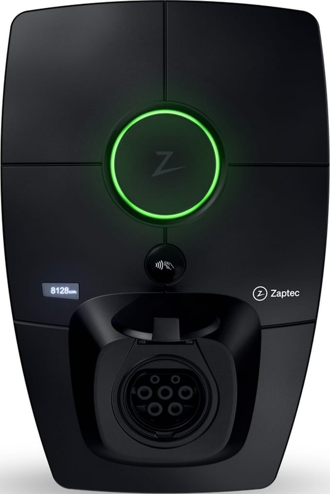 Zaptec Pro - Laadpaal - 22 kW - MID energiemeter - Socket