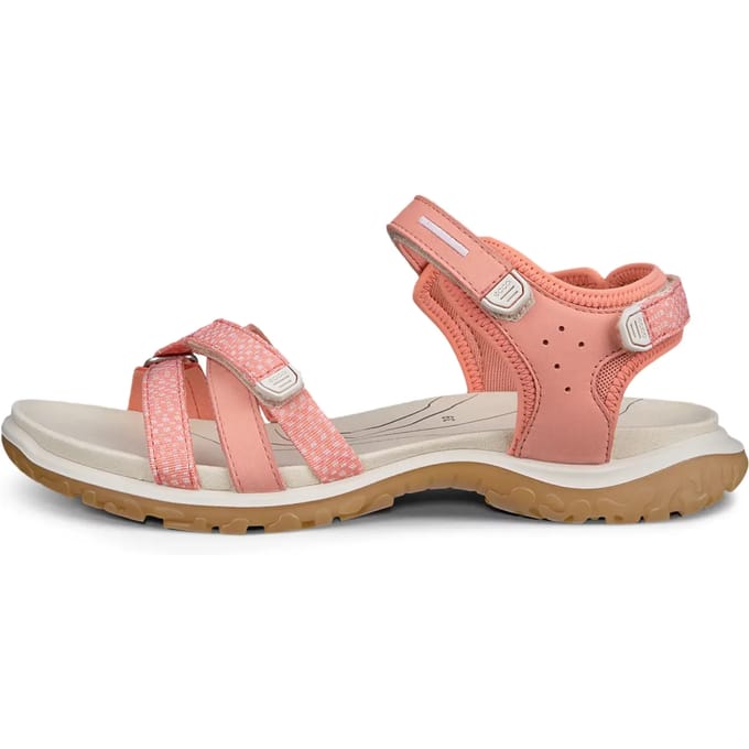 Lichte leren wandelsandalen dames Ecco Offroad Roam