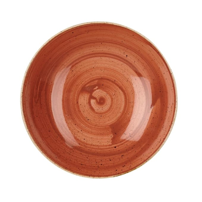 Churchill Stonecast Spiced Orange Coupe Kom 18.2cm (12 stuks)