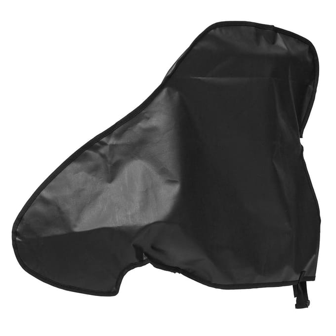 Waterdichte caravan-trekhaakhoes PVC-aanhanger-trekhaak-koppelingsslot zwart