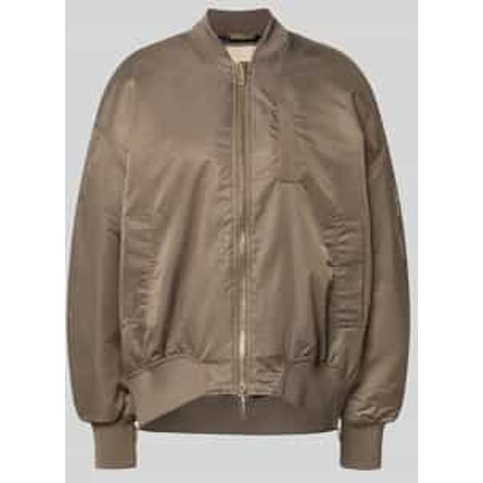 relaxed fit bomberjack met opstaande kraag model 'Ruby'