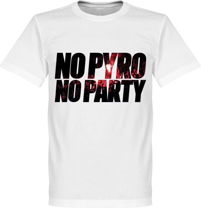 No Pyro No Party T-Shirt - XL