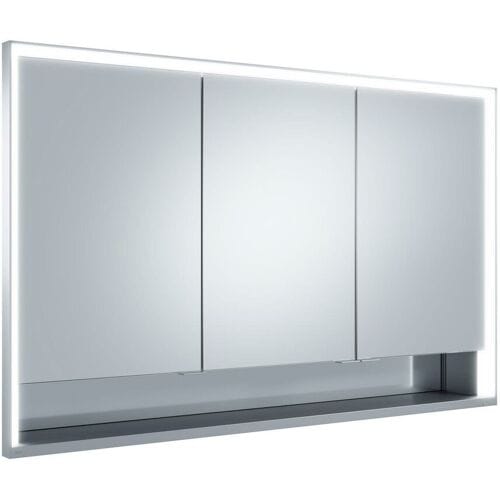 Keuco Royal Lumos wall mirror cabinet 120 x 73.5 cm, open shelf 14315171301