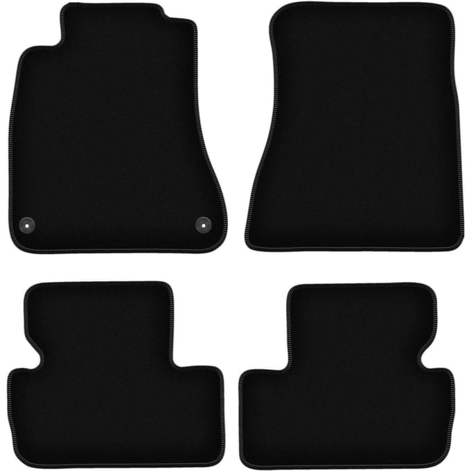 BASIC zwarte velours matten voor: Lexus IS II sedan (2005-2013)