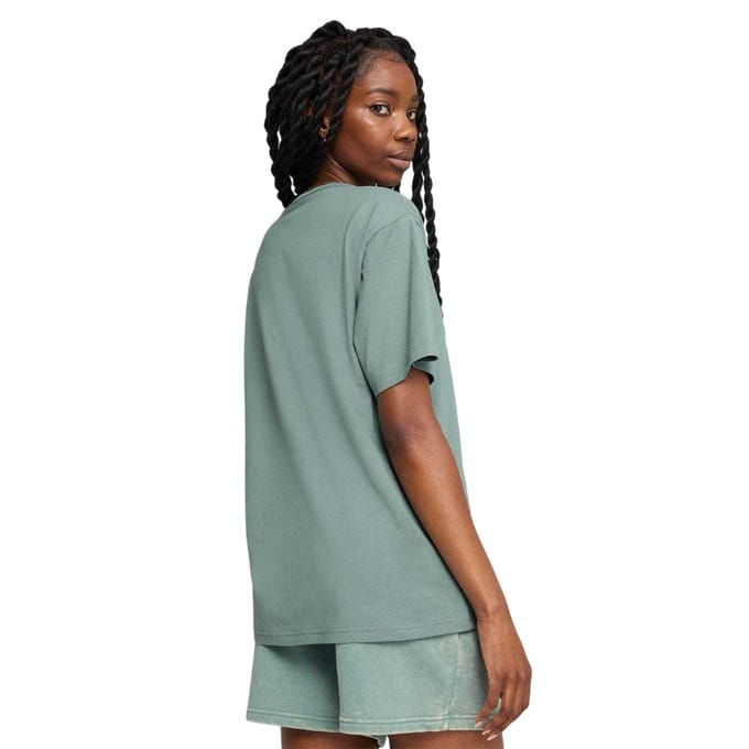 Puma Heren Grafisch Logo Relaxed Fit T-shirt (Groen)