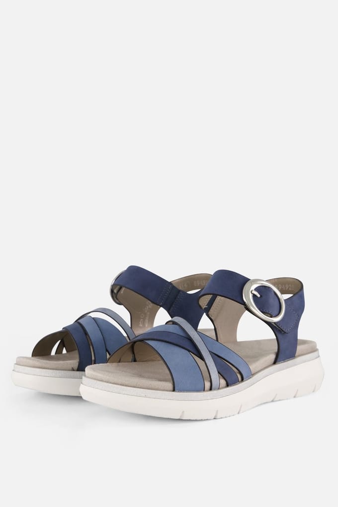 Remonte Remonte Sandalen blauw Synthetisch