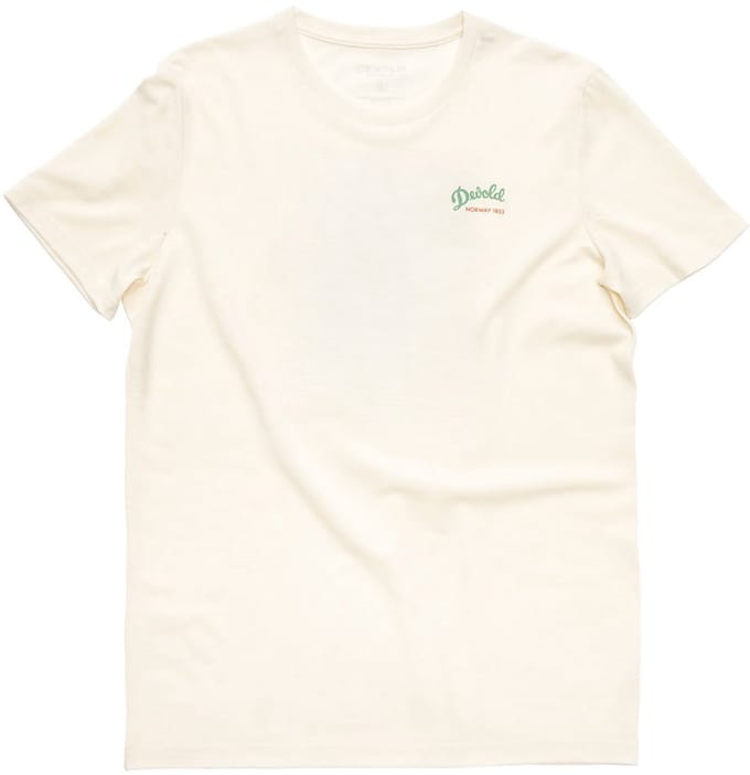 Devold Of Norway Woodworker T-shirt Met Korte Mouwen Beige S Man