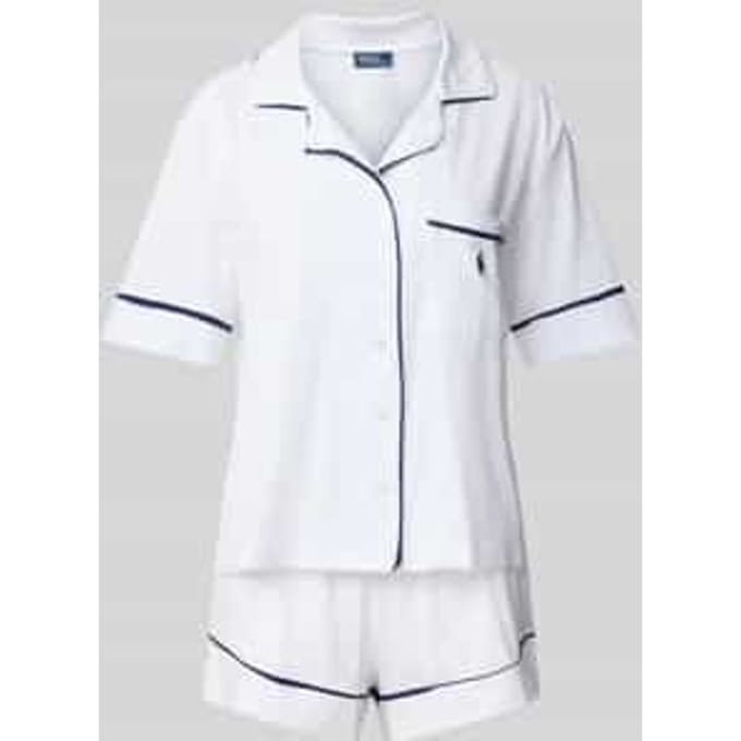 Pyjama met logostitchings, model 'POLO ESSENTIALS'