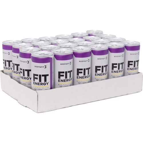 Body & Fit Fit Energy Drink Mix Berry (24 Blikjes)