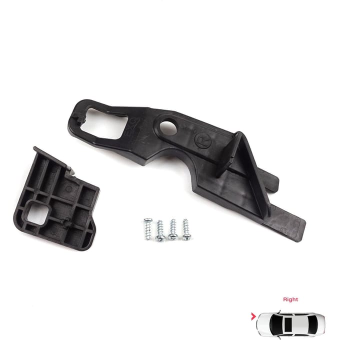 BHL519 Koplamp Houder Bevestiging Reparatie Beugel Lip Set Rechterkant voor Peugeot 301 2012-2017 Pre-Facelift 9675138980
