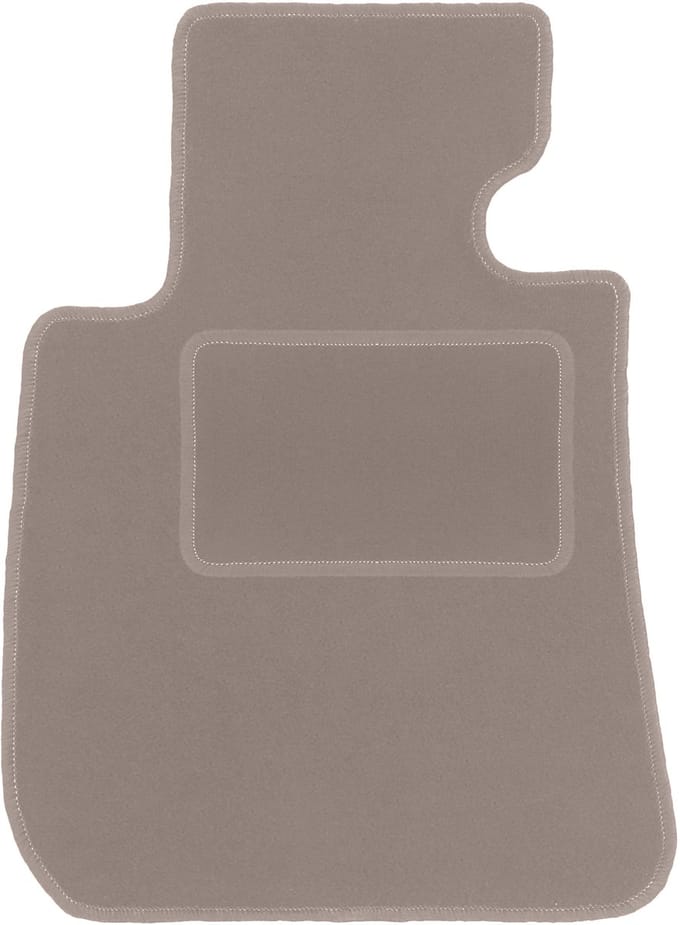 Beige bestuurdersmat voor: BMW 1 E87 hatchback (2004-2011)