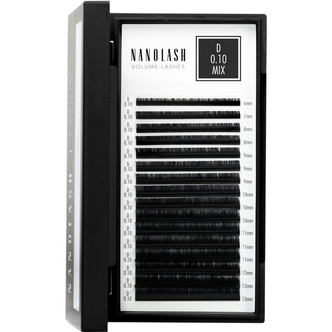 Nanolash Volume Lashes Nepwimpers - 0.10 D - 6-13mm