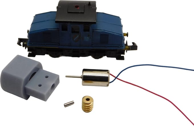 micromotor NA025G motor ombouwset voor Arnold E 69, BR 169