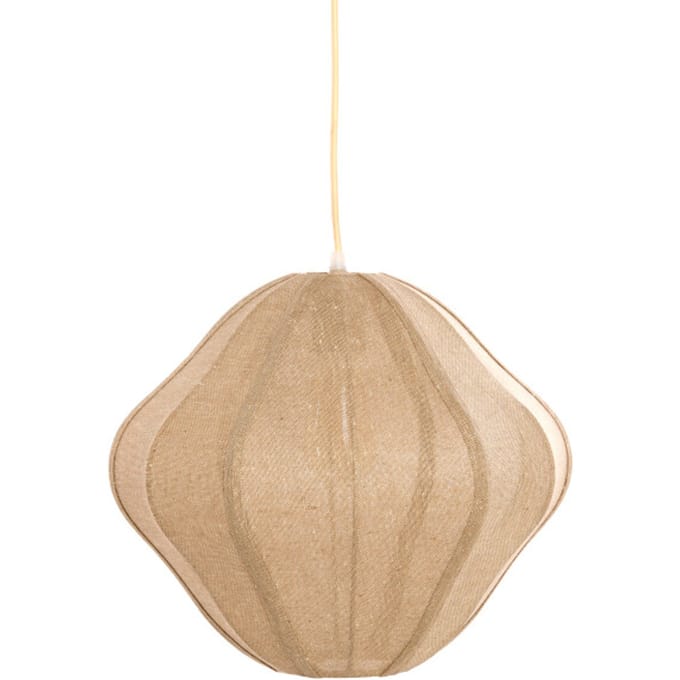 Light & Living Hanglamp Sukau Jute, 50cm - Bruin