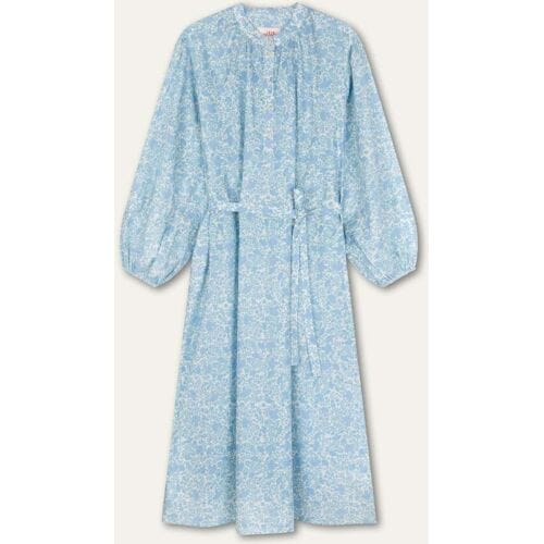 Oilily Dragon Fruit Jurk- maat44 Brunnera Blauw