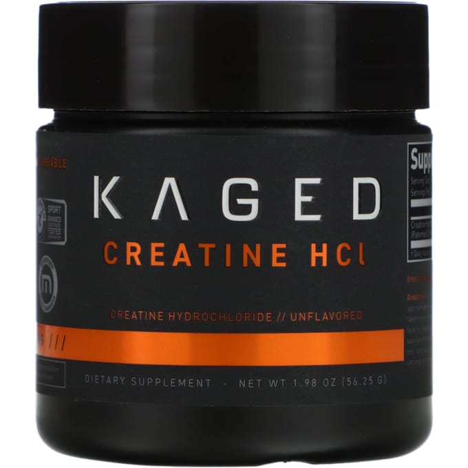 Kaged, Creatine HCI, Zonder smaak, 1,98 oz (56.25 g)