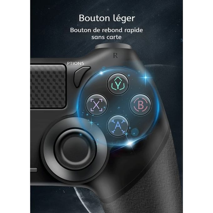 Gamepad - ANDERS - Dual Head Pro - Bluetooth - Ergonomisch - Geavanceerde Vibratie blauw