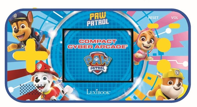 Console portable Compact Cyber Arcade® Pat Patrouille - écran 2.5'' 150 jeux dont 10 Pat Patrouille