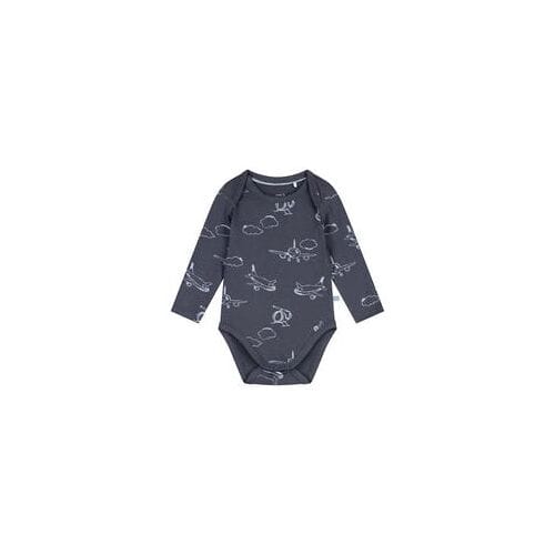 Prénatal romper vliegtuig Dark Bluegrey 62/68 heren