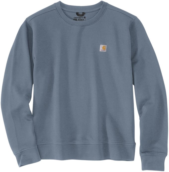 Carhartt Damen French Terry Crewneck Sweatshirt 106179 Thundercloud-M