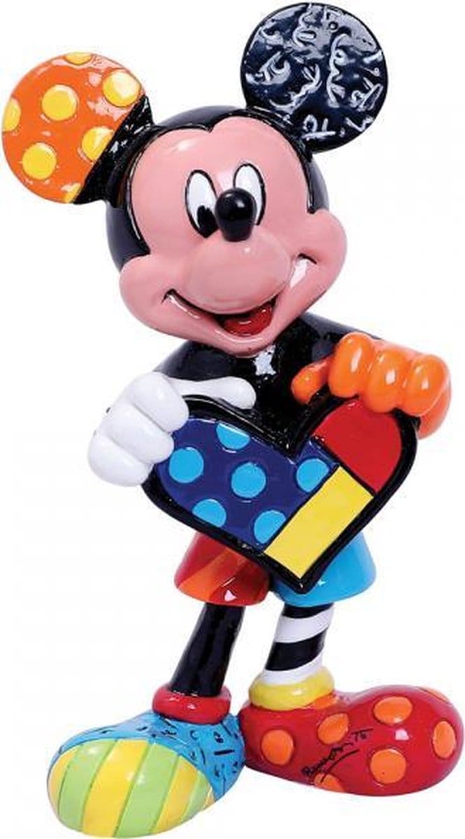 Mickey Mouse met Hart 9 cm