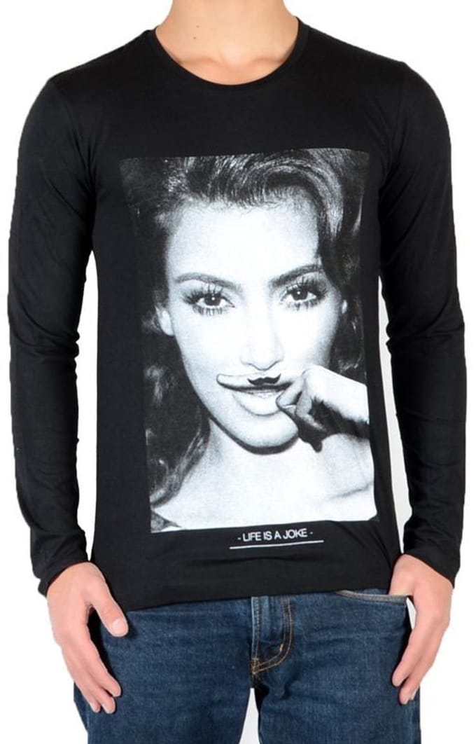 T-shirt Little Eleven Paris Kim LS, uniseks