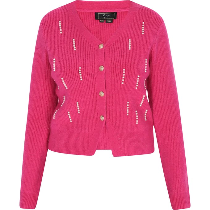 Faina Vest Dames fuchsia