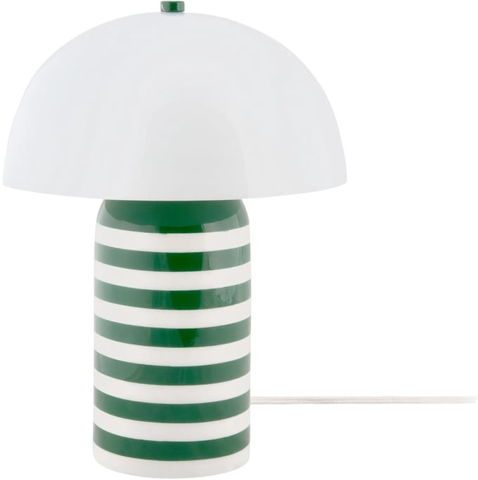 Leitmotiv Tafellamp Rayado Retro - Groen - 23x23x30cm - Modern