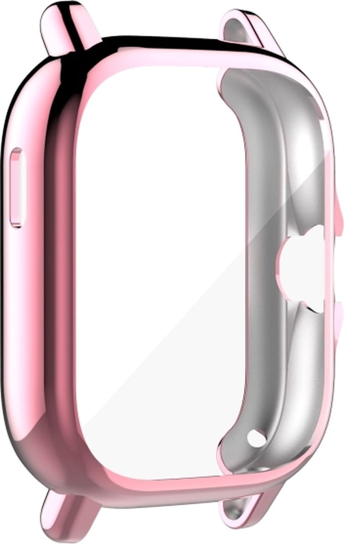 Screenprotector watch case - hoesje - geschikt voor Amazfit GTS 2 - roze