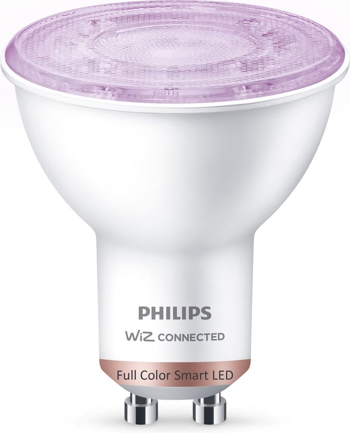 Smart LED - Philips Wiz Full Colors LED RGB 345 lm 4,7 W GU10