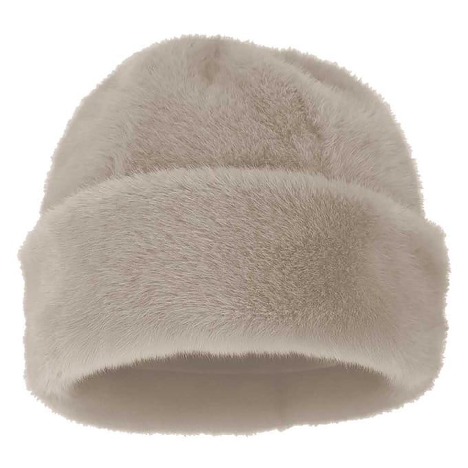 Morethansocks - Luxe bontmuts dames - muts dames - beanie muts - muts dames winter - warme muts dames