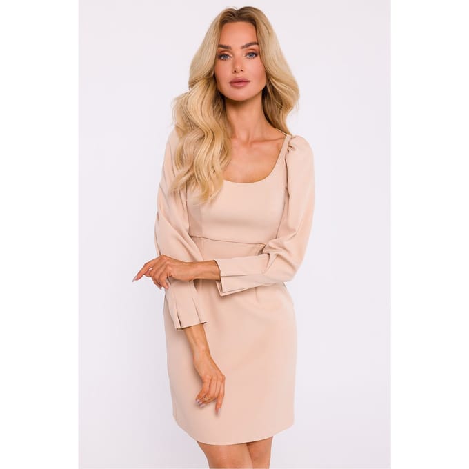 Glam Spirit Dress - Beige / M