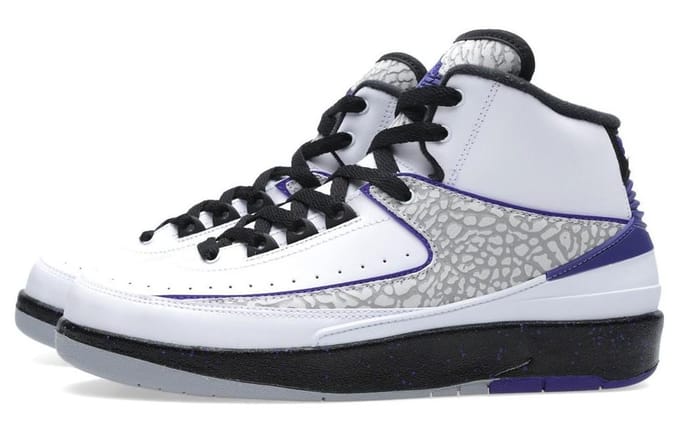 Jordan 2 Retro Dark Concord GS 395718-153 40 gray