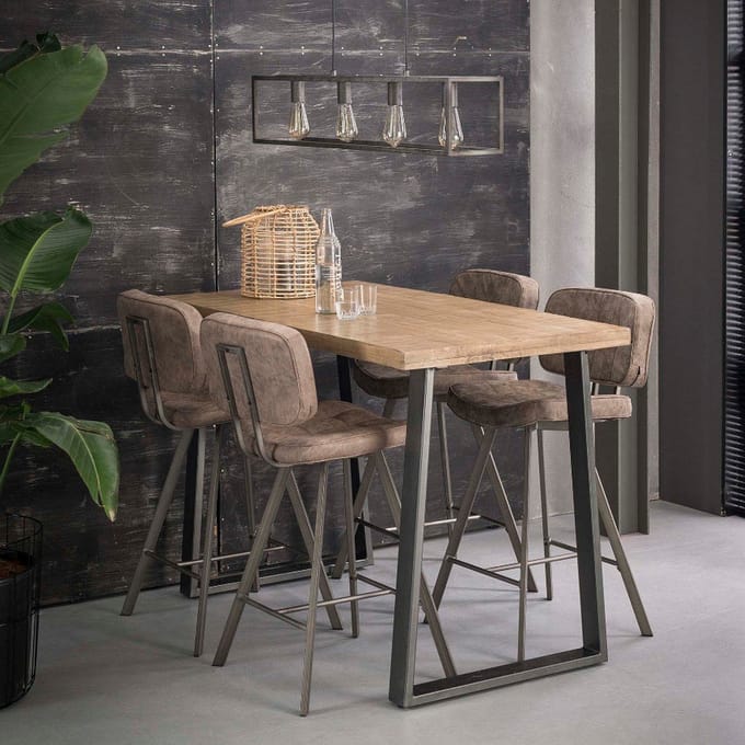 Fraaai - Holly bartafel mango blank 135 cm